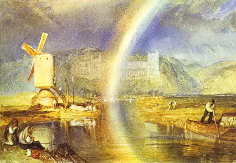 Château d’Arundel avec Rainbow Turner Peintures à l'huile